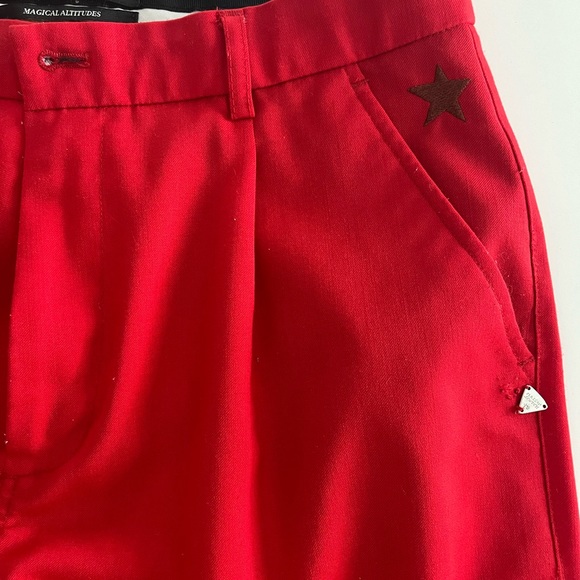 Red pants Scotch and Soda , small fits 26-27 - Picture 2 of 4